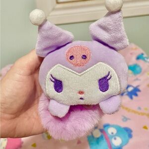 Kuromi Plush Scrunchie